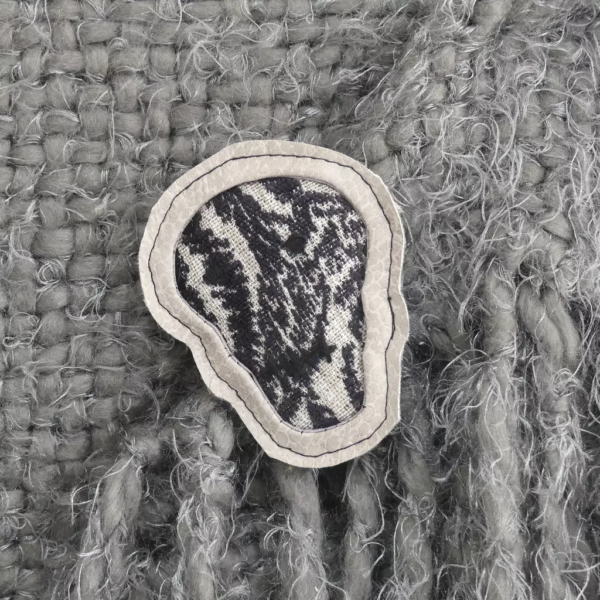 Broche Skull Sombre 1