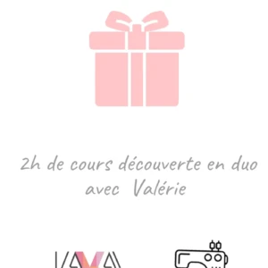 Carte cadeau cours découverte duo 2h